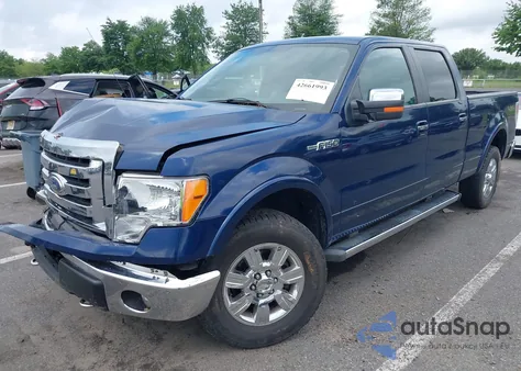 2011 Ford F-150 Lariat from USA, damaged, VIN 1FTFW1EF4BFA76252